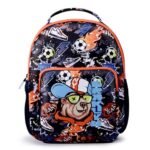 Tukzer Baggita Kids School Bag, Printed Toddler Backpack for Boys Girls, Elementary Preschool Tuition Swimming Travel Multipurpose Bag| Water-Repellent Soft Neoprene (Brooklyn Fox-Black)