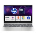 HP 15, Intel Core Ultra 5 125H Laptop (16GB DDR5,1TB SSD) IPS, Anti-Glare, Micro-Edge, 15.6”/39.6cm, FHD, Win11,M365 Basic(1yr),Office Home24,Silver,1.65kg, FHD Camera w/Shutter, Backlit, fd1255TU