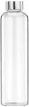 Amazon Brand – Solimo Borosilicate Glass Water Bottle, (Transparent, 750 ml, 1 Piece)