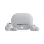 amazon basics True Wireless in-Ear Earbuds with Mic, Low-Latency Gaming Mode, Touch Control, IPX5 Water-Resistance, Bluetooth 5.3, Up to 60 Hours Play Time, Voice Assistance and Fast Charging (White)
