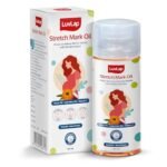 LuvLap Stretch Mark Oil for Pregnant Women, Stretch Mark Removal & Prevention, Enriched with Onion Oil, Calendula Oil & Vitamin E, Dermatologically Tested, Safe during Pregnancy, 80ml