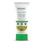 DR.RASHEL Aloe Vera Face Wash Enriched with Goodness of Pure Aloe Vera & Vitamin C with No Parabens, SLS, Silicones & Colour (100 ml)