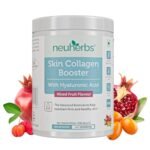 Neuherbs Collagen Supplement- 210 Gram ( Mixed Fruit, 30 Servings)|Collagen Powder for Women & Men with Biotin, Vitamin C, Vitamin E |Plant Based collagen booster blend with Antioxidant for Glowing & youthful skin.