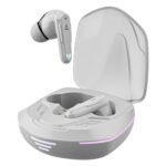 boAt Immortal 181 in Ear TWS Gaming Earbuds with up to 40 hrs Playtime,Quad Mics with ENx Tech,Beast Mode with 40ms Latency,ASAP Charge,IPX4,IWP, RGB LED Lights, BTv5.3(White Sabre)
