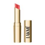 LAKMÉ Absolute Unreal 3D Slim Bullet Lipstick, Matte Finish With A Hint Of Shine, Intense Colour Payoff In Just A Single Stroke, Longlasting, Lipstick, Nude Souvenir