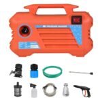 Darson A1 Orange High Pressure Washer, Car Washer, 1600 Watts Motor, 100 Bars, 6.5L/Min Flow Rate, 7 Meters Outlet Hose, Portable, Car, Bike & Home Cleaning