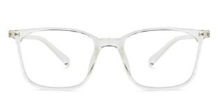 LENSKART BLU | Zero Power Blue Cut Computer Glasses | Gaming Glasses | Anti Glare, Lightweight & Blocks Harmful Rays | UV Protection Specs | Men & Women | Medium | LB E13526