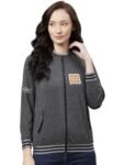 Hubberholme Women Charcoal Sweatshirt HHW3545_S