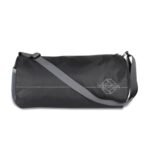 NIVIA Basic Duffle Polyester Bag, Gym Bags, Adjustable Shoulder Bag for Men, Duffle Bags Travel (Black/Grey),Capacity-13 litres