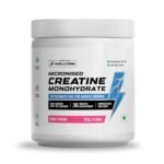 Wellcore – Pure Micronised Creatine Monohydrate | Fruit Fusion (122g, 33 Servings), Rapid Absorption, Enhanced Muscle Strength & Power, Fast Recovery, Increased Muscle Mass