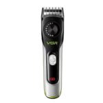 VGR Electric Hair Clipper for Men, Men’S Self-Service Hair Clippers Electric Beard Trimmer Waterproof USB Rechargeable Clipper with 1-10mm Adjustable Limit Comb,Black