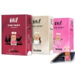 The Old Natural Premium Car Vent Perfume – 10 Ml|Long-Lasting Oudh Car Air Freshener|Luxury Car Fragrance (Combo),Oil