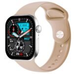 Fire-Boltt Ring X Smartwatch 2.01” Display with Always On Display, Bluetooth Calling, Wireless Charging, AI Voice Assistant, 100+ Sports Modes, Health Suite, 500+ Watchfaces (Mocha Mousse S)