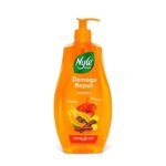 Nyle Naturals Damage Repair Shampoo 1 L | Hair Repairing with Papaya, Hibiscus, & Shikakai | pH Balanced & Paraben Free Gentle & Soft Shampoo For Women & Men