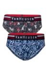 Van Heusen Boy’s Cotton Blend Classic Briefs (Pack of 2) (IKIBBR2P91021004_Multicolor