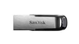SanDisk Ultra Flair 128GB USB 3.0 Pen Drive, Silver Black