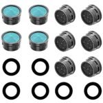 ALTON ALD345, 10-Piece Replacement Water Aerator Tap and Faucet Foam Flow with Washers, Blue