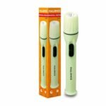 Halonix Massal Neon 1W Led Torch Light | Super White LED Flashlight | High Glow Radium Body | Bright Flashlights for Emergencies and Camping Gear | Flash Light with AA Batteries Included | Pack 1