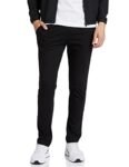 Amazon Brand – Symbol Men’s Cotton Blend Jersey Track Pants (Regular Fit) Black 2XL