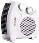 PROLIFE Staywarm 2000W Upright / Flatbed Fan Heater (ISI APPROVED) with Two Heat Settings and Cool Blow, White Fan Room Heater