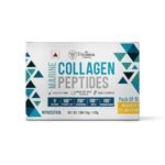 The Vitamin Company Marine Collagen Powder with Glutathione, Biotin, Vitamin C & E, Peptides for Better Skin, Hair, Nails Bone & Joint Support for Women and Men (Sachet Pack, Mango)