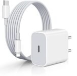 iPhone Charger Adapter 20W Original Type C for iPhone 16/16 Plus/16 Pro/16 Pro Max,15/i Phone 14/13/ 12/11 Series with PD 3.0 USB-C Fast Charging Adaptor BIS Certified