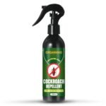 Cockroach Control Spray | ORGANIKHO Cockroach Repellent Spray | Herbal Formula | Non-Toxic Pest Control | Safe for Food Zones | No Poisons or Harsh Chemicals | Cockroach Killer | Large Area Coverage (250 ml)