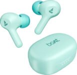 boAt Airdopes 71 w/ 40 HRS Playback, ENx Technology & Beast Mode Bluetooth(Aqua Blue, True Wireless)
