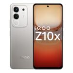 iQOO Z10x 5G (Titanium, 8GB RAM, 128GB Storage) | 6500 mAh Large Capacity Battery | Dimensity 7300 Processor | Military-Grade Durability