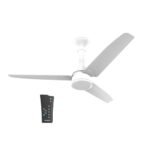 Crompton Energion Roverr 1200mm BLDC Ceiling Fan with Remote Control | ActivBLDC Technology | BEE 5 Star Energy Rating | Seamless Aesthetics | 5 Year Manufacturer Warranty | Pristine White