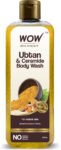 WOW SKIN SCIENCE Ubtan & Ceramide Body Wash | Radiance Boosting Cleanser | Revives Dull Skin(275 ml)