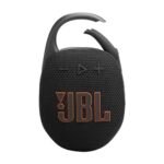 JBL Clip 5, Wireless Ultra Portable Bluetooth Speaker, Pro Sound, 12hrs of Playtime, Integrated Carabiner, Vibrant Colors with Rugged Fabric Design, Dust & Waterproof, Type C (Without Mic, Black)