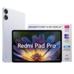 Redmi Pad Pro| Snapdragon 7s Gen 2| 30.7cm(12.1″) Tablet| 33+ Days Standby|10000mAh| HyperOS| 120Hz|6GB, 128GB| Quad Speakers|Wi-Fi 6| Mist Blue