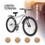 Urban Terrain Galaxy High Performance MTB Cycles For Men With Complete Accessories 26 T (inch) Road Cycle(Single Speed, White, Rigid)