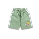 TINYO Kid’s Solid Regular Casual Shorts for Baby Boys & Girls (TYS91359MCUSHT_SEA Green 06-12 Months)