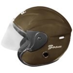 STISS Strong and Durable Stylish Matt Finish Full Face Scooty and Motorbike Helmet | Scratch Resistance and Silicone Glass Protection – Nano Mehandi,