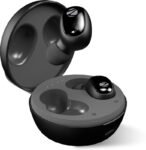 ZEBRONICS Sound Bomb 1, TWS with 12H Backup, BT v5.0, Splash Proof, Touch Control Bluetooth(Black, True Wireless)