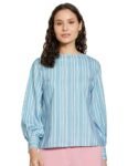 Amazon Brand – Symbol Women’s Regular Fit Blouse (SYM-AW22WTOP-512_Delphi Blue1 L)