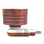 ARABEX Sheesham Wooden Kapoor Dani -Traditional Premium Electric Camphor Diffuser for Puja & Aromatherapy | Bakhoor Burner, Aroma Diffuser for Home & Office (Brown, Sheesham Wood)Camphor NOT Included