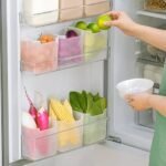 Story@Home Fridge Storage Boxes – Set Of 6 Multipurpose Fridge Storage Container | Plastic Kitchen Storage Box, Fridge Storage Containers, Food Storage Container Set | Storage Box And Organiser,White