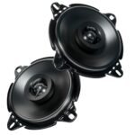 GoMechanic Component Speaker for Car – 260 Watts 2-Way Coaxial Music System with Bass Woofer Sound – 4-Inch Stereo System for Car – 600W Max Output (Sonus S1-4 Inch, Black)