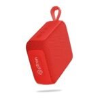 pTron Funk Wow 6W Ultra Portable Bluetooth Speaker with Pristine Sound, IPX5 Water-Resistance, 10hrs Playtime, Multi-Playback Modes, True Wireless Feature, Lightweight & Type C Charging (Red)