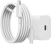 20W Original Charger with Lightning Cable Compatible with iPhone 14/14Plus/14Pro/14 Pro max 13/13Pro/13Pro max 12/12Pro/12/11/X/Xr Series (MFi-Certified)