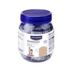 Hansaplast Antiseptic Washproof Bandage for injury & wounds | 100 Strips | First Aid | Water resistant | Provides Comfort to the Wound in Water | For Kids & Adults