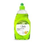 Qssiy Dishwash Liquid Gel Can Jar, with Green Apple, Dishwasher Liquid For All Utensils, Dishwashing Liquid 1 Litre (Green Apple)