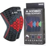 Kobo Nylon Knee Caps for Women&Men Knee Support Knee Cap for Men Knee Pain Knee Support for Women Knee Brace for Knee Pain Relief Products Knee Guard/Knee Belt/Knee Pads for Women Red/M (Imported)