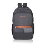 Priority 18 Inch Classic PU College Backpack For Boys & Girls | Office Backpack For Men & Women | Casual Backpack For Unisex (Large | Dark Grey)