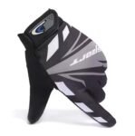serveuttam Leosportz Cool Biker Motocross Stretchable Gloves Driving Gloves (Grey)