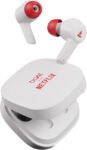 boAt Airdopes 411ANC Netflix Edition with Active Noise Cancellation & 20 HRS Playback Bluetooth(White, True Wireless)