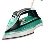 AGARO Galaxy Steam Iron, 2200 watts, Ceramic Coated Sole Plate, Fast Heating, 0.8 Gms/Min Of Steam Burst, 25G/Min Continuous Steam, Spray/Steam/Dry Function, 285Ml Water Tank, Sea Green
